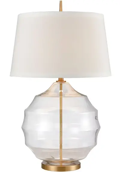elk D4319 33 Inch High 1-Light Table Lamp