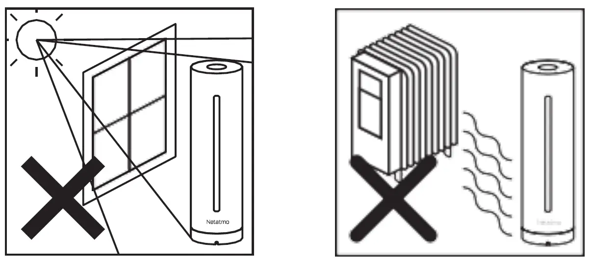 Netatmo QSG-HCP Smart Indoor Air Quality Monitor 3
