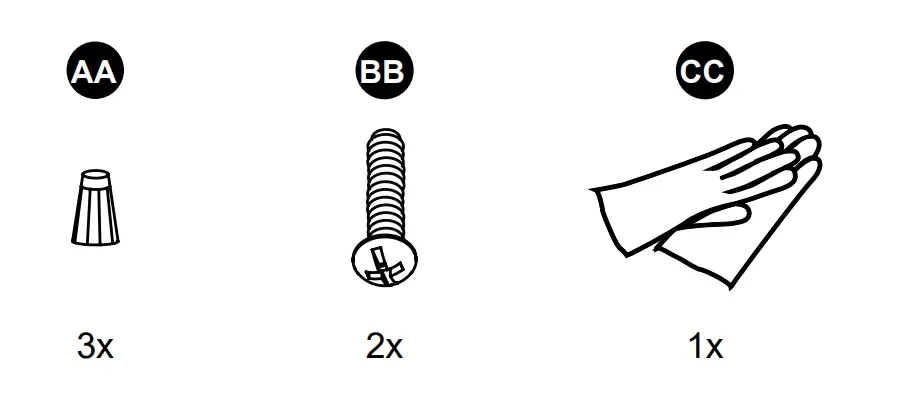 Supplied Hardware List