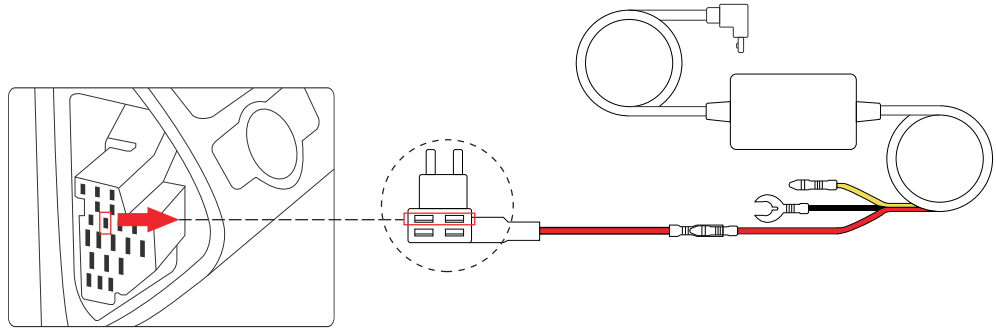 AZDOME JYX02 Hardwire Kit - fig 5