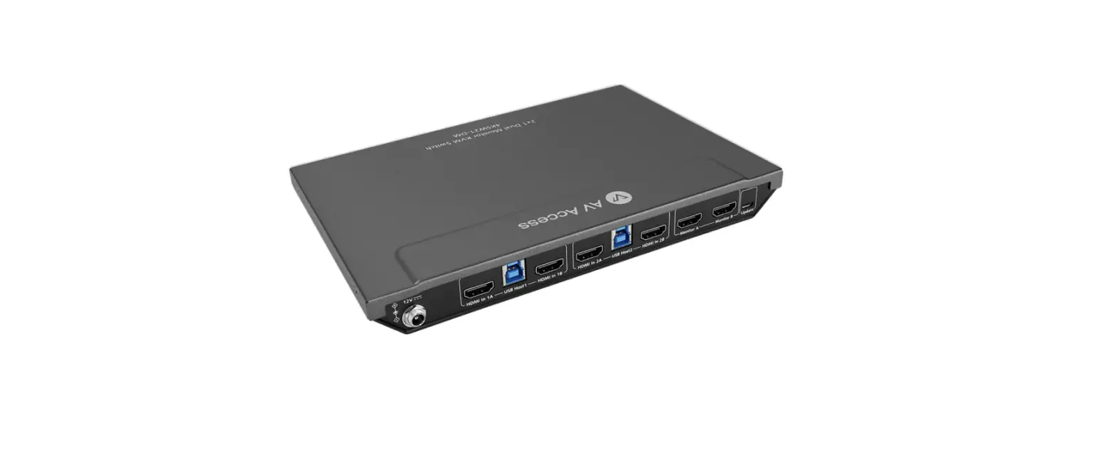Av Access 4ksw21-dm 2x1 4k Dual Monitor Kvm Switch User Manual