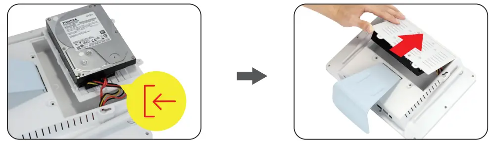 YESKAMO Floodlights Cameras with NVR-POE-12 - figure 5