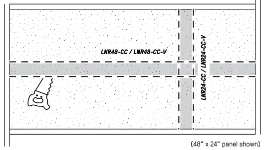 dals LNR24-CC Architectural Recessed - 3