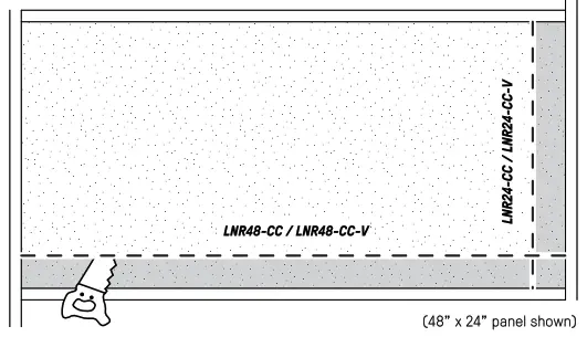 dals LNR24-CC Architectural Recessed - 4