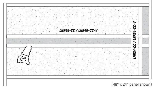 dals LNR24-CC Architectural Recessed - 5
