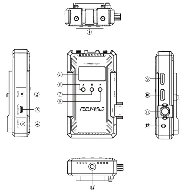 FEELWORLD-W1000S-Wireless-Video-Transmission-System-FIG-2