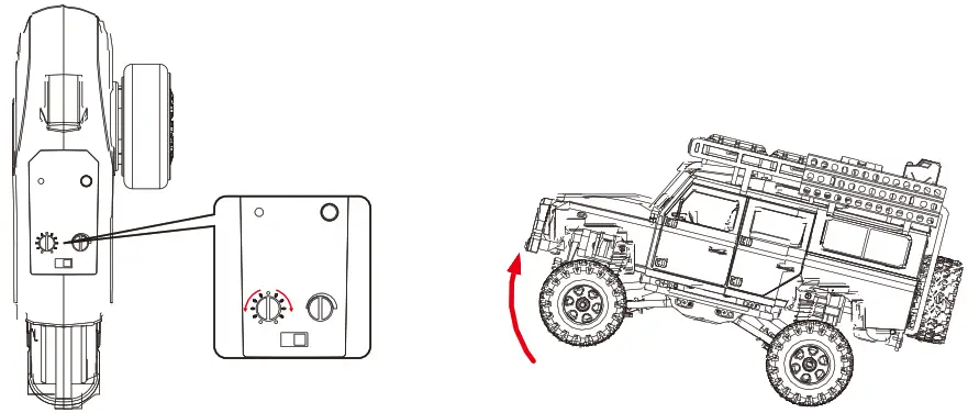 AMEWi D90X28 Metall Scale Crawler - 13
