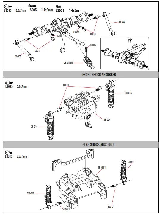 AMEWi D90X28 Metall Scale Crawler - 22