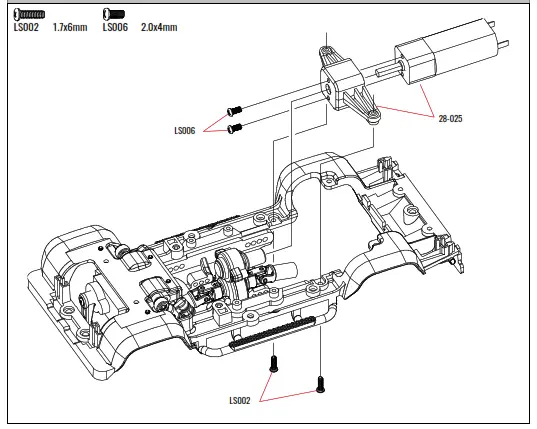 AMEWi D90X28 Metall Scale Crawler - 25