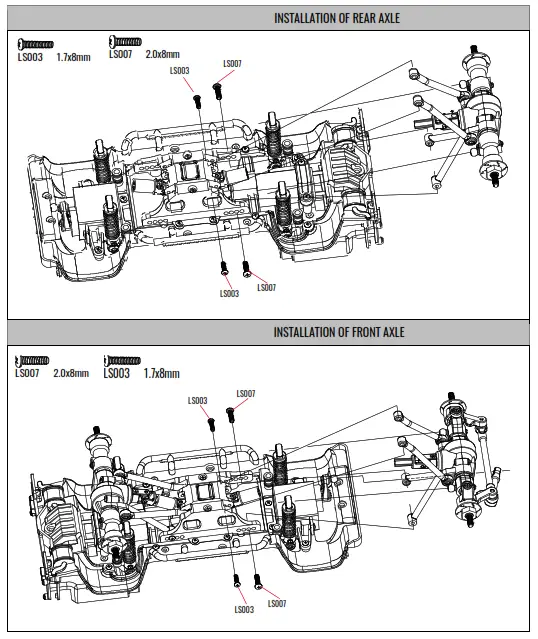 AMEWi D90X28 Metall Scale Crawler - 28