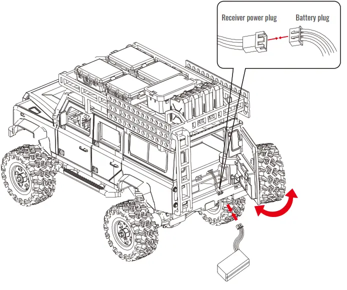 AMEWi D90X28 Metall Scale Crawler - 8