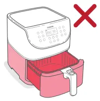 COSORI Smart 5.8-Quart Air Fryer CS158-AF-Key Safety Points