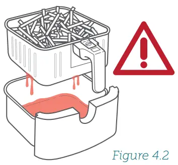 COSORI Smart 5.8-Quart Air Fryer CS158-AF-cool before cleaning