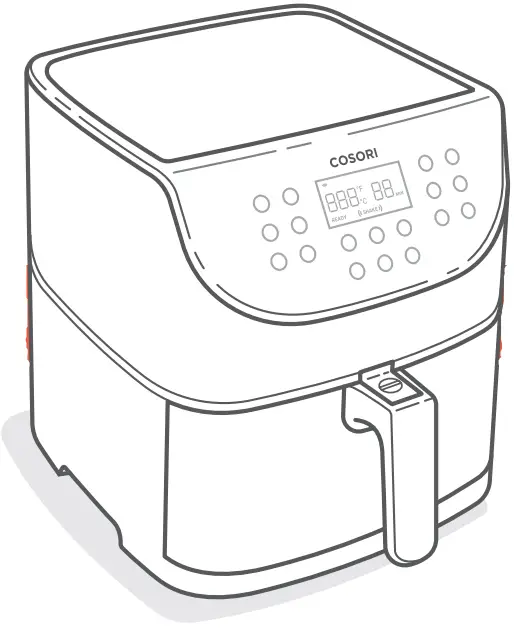 COSORI Smart 5.8-Quart Air Fryer CS158-AF