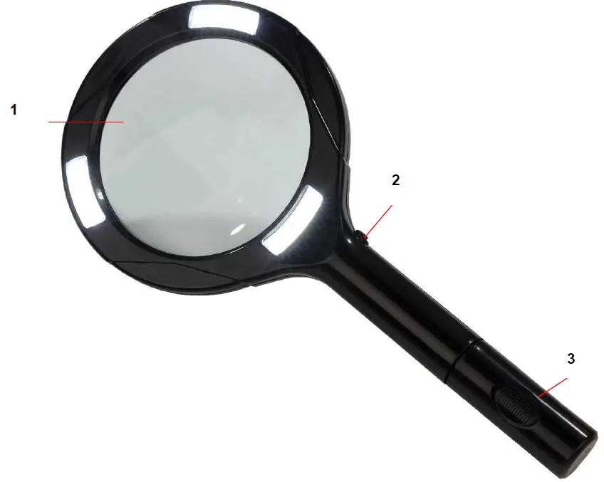 Westfalia 894219 LED Universal Magnifier 01