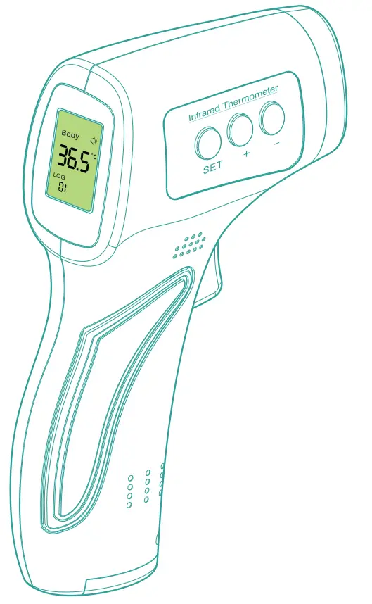 JEAVOX Infrared Thermometer VOX-1233