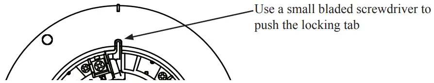 POTTER AIB Addressable Isolator Base - detector head from base