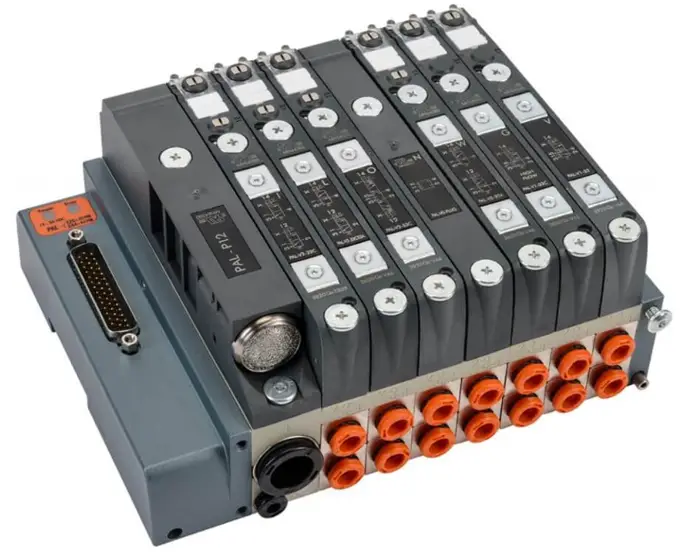 METAL WORK BOXI EB80 Electro Pneumatic Manifold Base - FIG