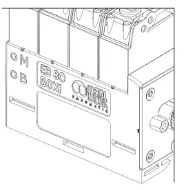 METAL WORK BOXI EB80 Electro Pneumatic Manifold Base - THE BASES