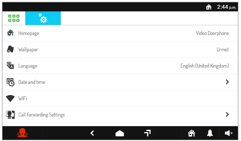urmet VOG 7 7 Inch Video Door Phone - fig1