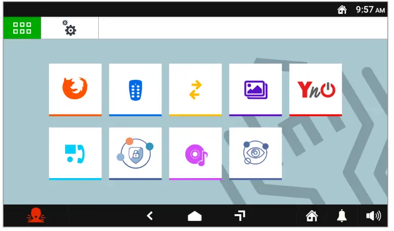 urmet VOG 7 7 Inch Video Door Phone - request screen2