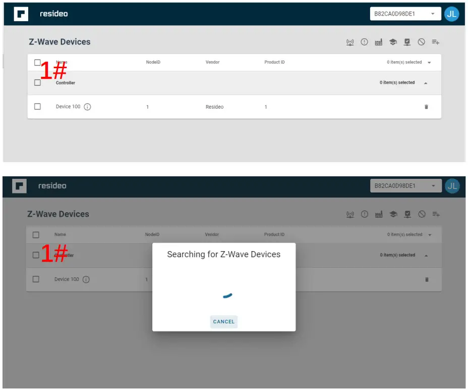 Z Wave CloudAPI Inclusion or Exclusion - Inclusion Mode