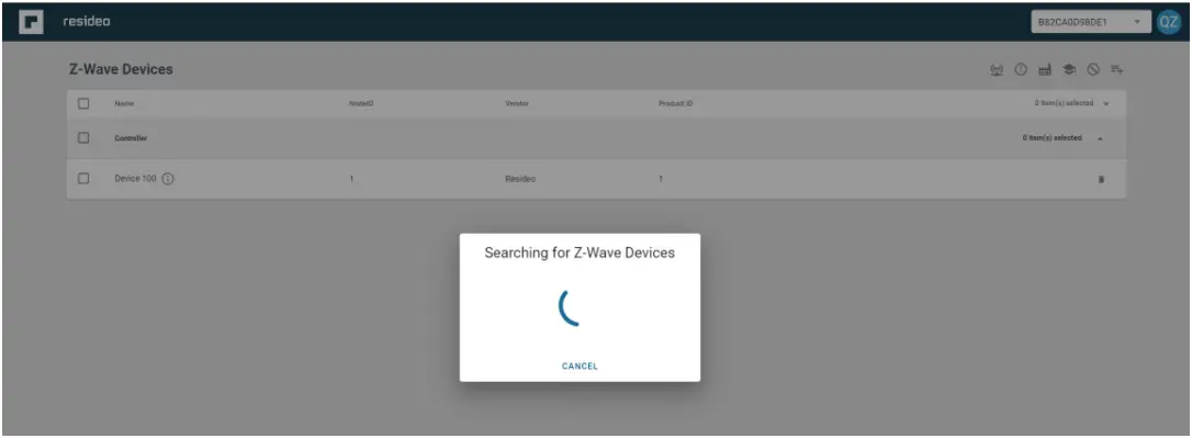Z Wave CloudAPI Inclusion or Exclusion - S2 device