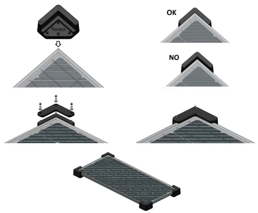 UNITECK UNIFIX 1.C 30 Mounting Bracket Campervan - brackets 4