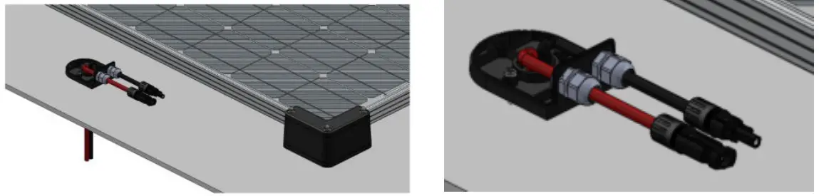 UNITECK UNIFIX 1.C 30 Mounting Bracket Campervan - cable gland