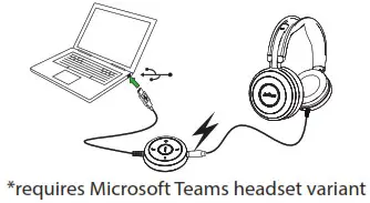 Jabra Evolve 80 Headset with Active Noise Cancellation - CHARGING THE HEADSET