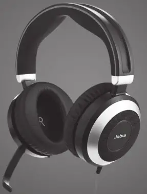 Jabra Evolve 80 Headset with Active Noise Cancellation