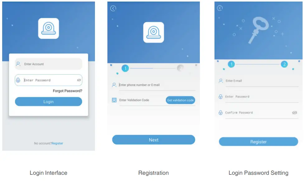 DIY Wireless Smart IP Camera -Personal Account Registration