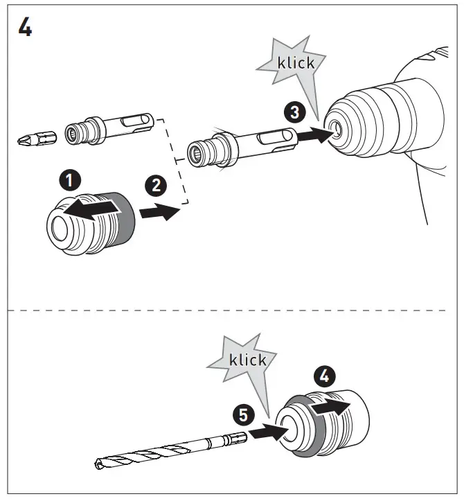 FESTOOL BHC 18 Cordless Rotary Hamme-4