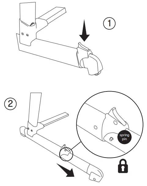 anko 42712893 Bassinet-Feet