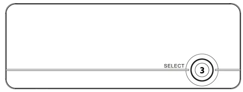BLACKBIRD 42194 3 Port USB-C and HDMI 2.0 KVM - top panal
