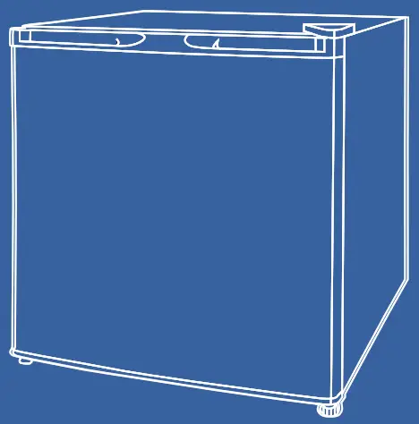 EUHOMY MF-1.1-H Upright Freezer