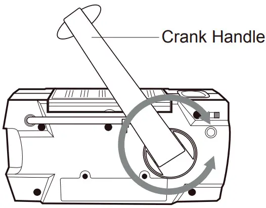 RunningSnail MD-090P Emergency Crank Radio-Handle