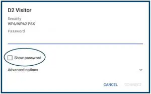 FIG 4 Connecting to Wi-Fi