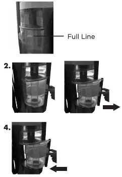 Emptying the Dirt Tank