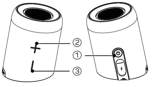 Krazi KZBS-003 Bluetooth Speaker 2-In-1 Shark - basic operation
