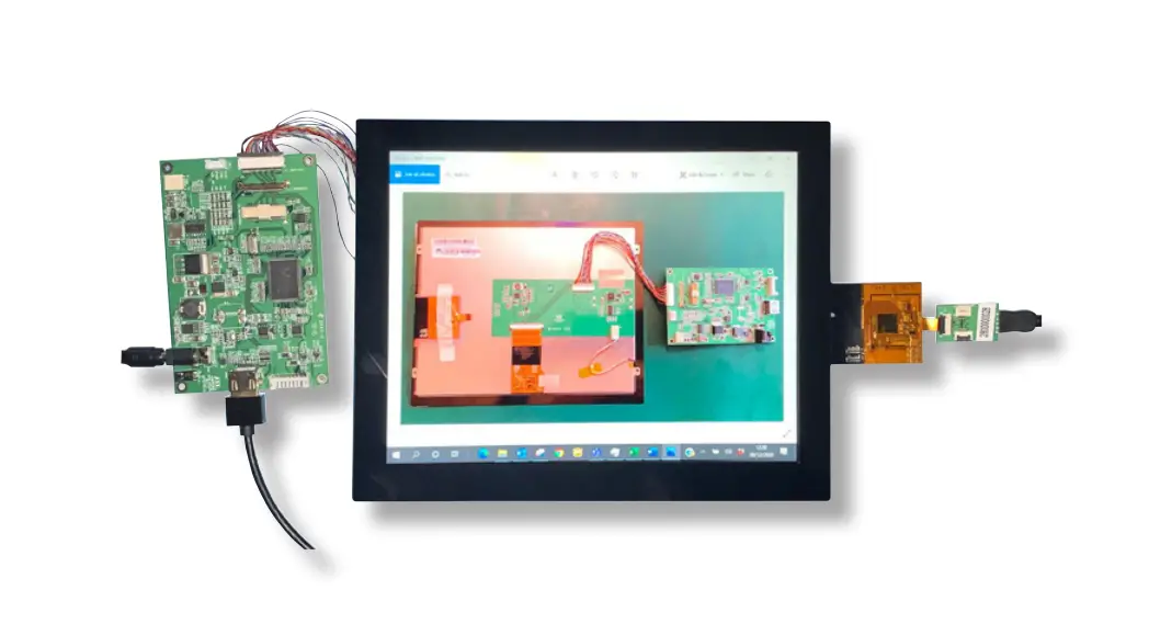 Ids Am-1024768ybtzqw-th1h Lcd Module Touch Screen User Guide