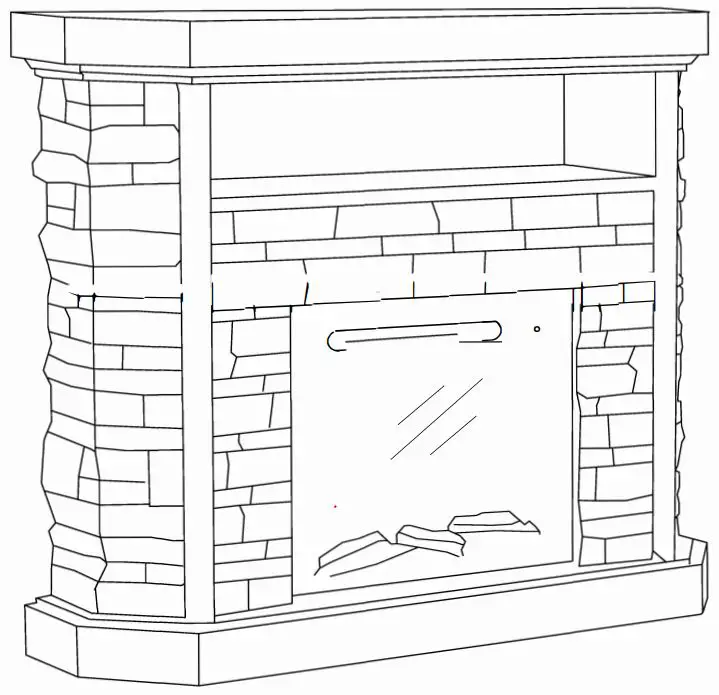 Furniture Fa9279e Calvert Electric Carved Floral Trim Fireplace Installation Guide Furniture Fa9279e Calvert Electric Carved Floral Trim Fireplace Installation Guide