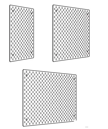 IKEA SKÅDISSKÅDIS Pegboard Combination