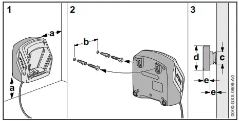 STIHL BGA 57 Battery Handheld Blower - Mounting the Charger on a Wall