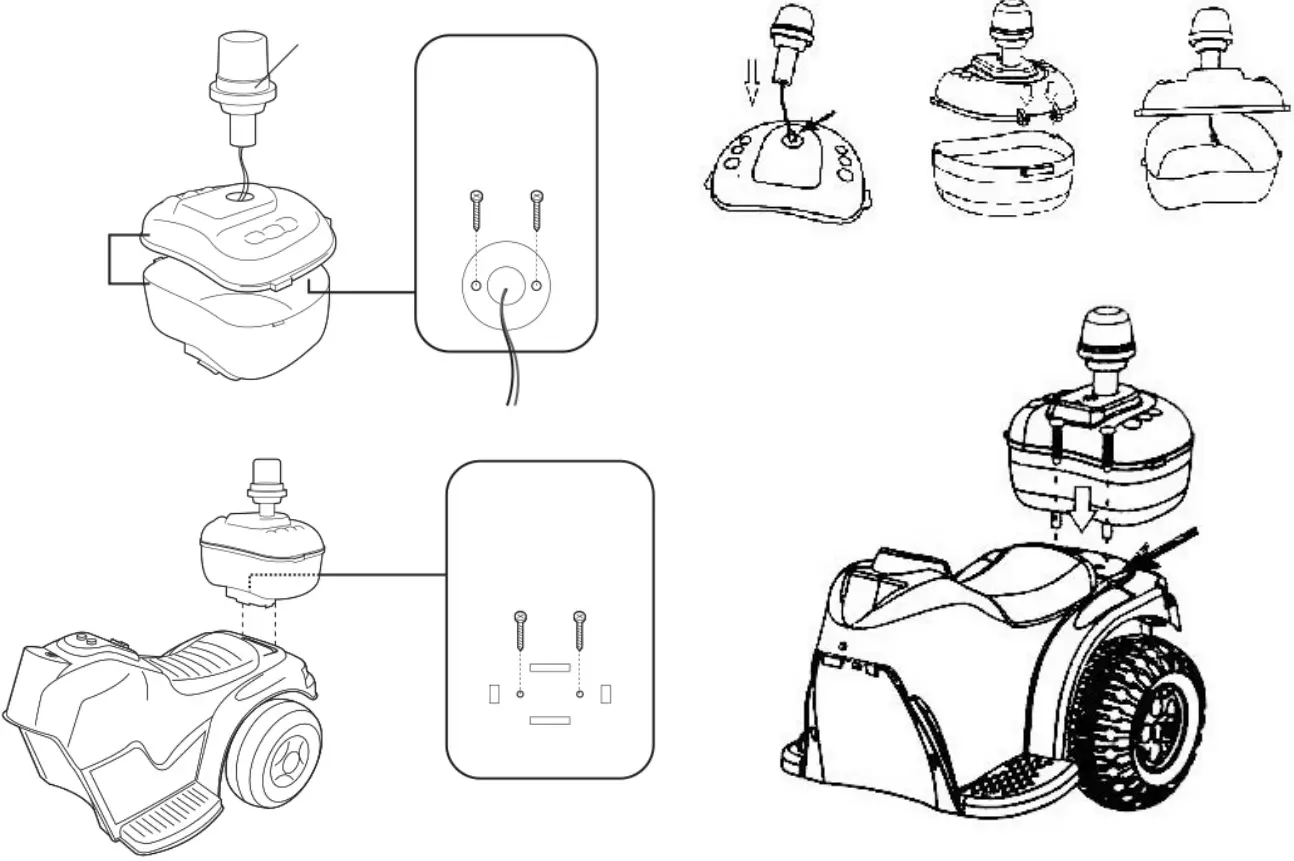 LENOXX 90313 Childrens Electronic Battery Operated Motor Tricycle - toolbox