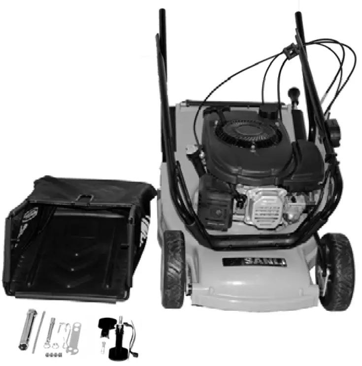SANLI LSPR42 Self Propelled Rear Roller Lawnmower-1