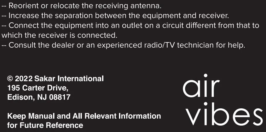 Dongguan Xing Yue Electronic RLT40039W-WV True Wireless Earbuds User Guide - FCC Statement