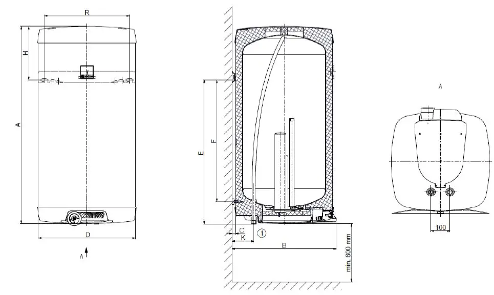 DRAZICE OKCE 80 Electric Water Heaters 03