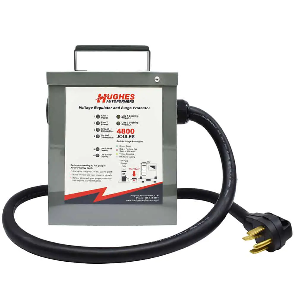 HUGHES AUTOFORMERS RV220-50-SP Voltage Booster with Surge Protection