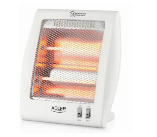 ADLER AD 7709 Portable Halogen Quartz Heater